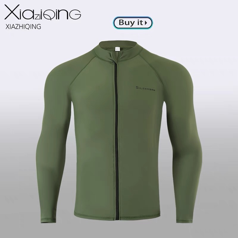 Army green zipper